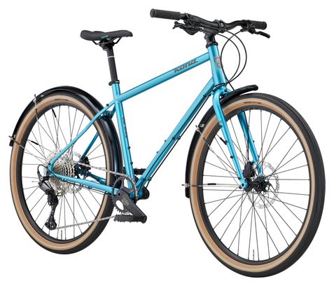 Bicicleta Fitness City Kona Dr Dew Shimano Deore 12V 650mm Azul 2023