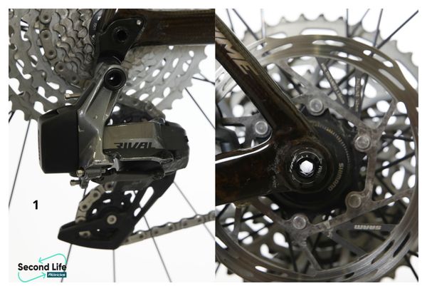 Wiederaufgearbeitetes Produkt - Gravel Bike Time ADHX Carbon Sram Rival AXS 12V Bronze 2022