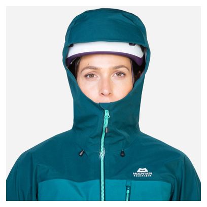 Wasserdichte Damenjacke Mountain Equipment Makalu Grün