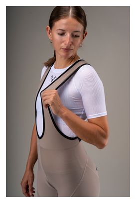 Cuissard Long Cargo Femme Lebram Off-Road Beige