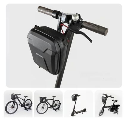 Sacoche de guidon WILD MAN vélo étanche 3 L noire