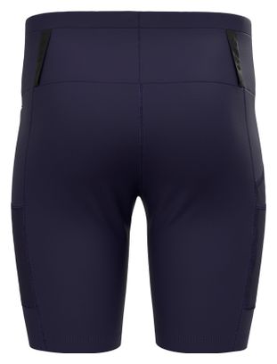 Collant Court Odlo X-Alp Trail Cargo Bleu Foncé Homme