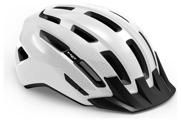Met Downtown Helmet Glossy White