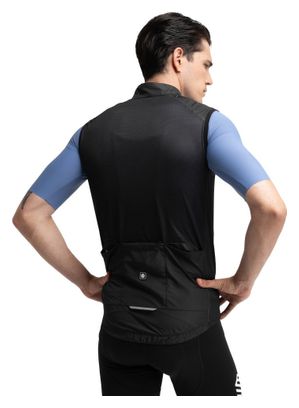 Gilet vélo coupe-vent homme Cyclisme V1 Blaast Noir