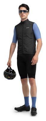 Gilet vélo coupe-vent homme Cyclisme V1 Blaast Noir