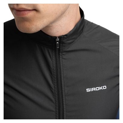 Gilet vélo coupe-vent homme Cyclisme V1 Blaast Noir