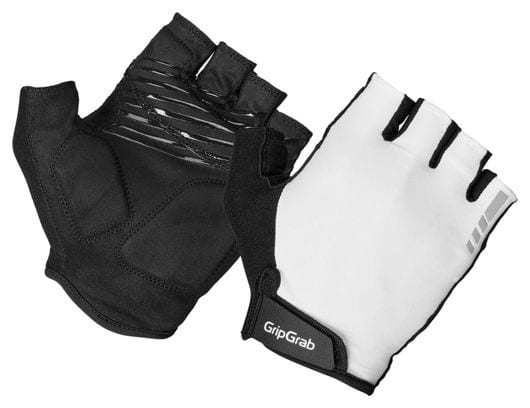 Gants courts d'été GripGrab RIDE Padded Blanc