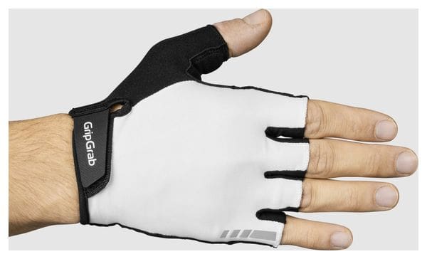 Gants courts d'été GripGrab RIDE Padded Blanc