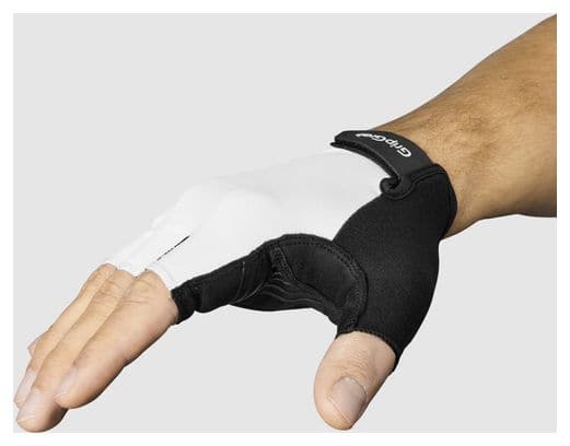 Gants courts d'été GripGrab RIDE Padded Blanc