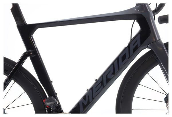 Porte-bidon Carbone Merida – Noir/Blanc/Argent – Pour VTT Et Route