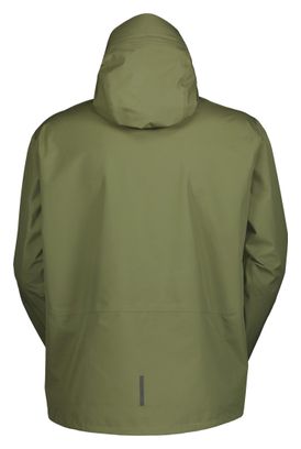 Heren Scott Explorair Light 2.5L Waterdichte Jas Groen