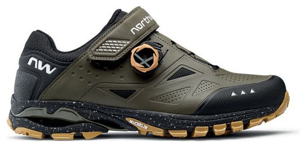 Northwave Spider Plus 3 Mountain Bike Schoenen Groen