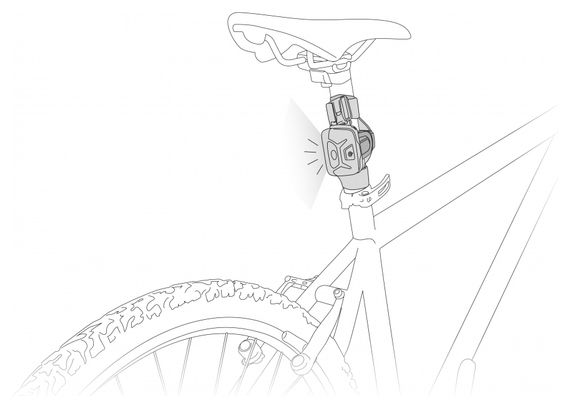 Supporto Manubrio Petzl Bike Adapt Per Lampada Frontale Petzl