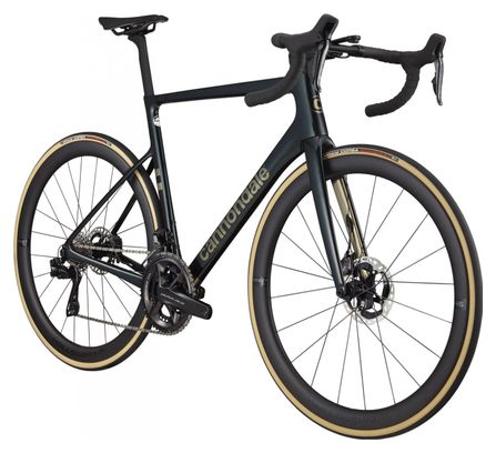 Vélo de Route Cannondale SuperSix EVO Hi-MOD Disc Shimano Dura-Ace Di2 12V 700 mm Vert Gunmetal