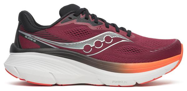 Zapatillas de running Saucony Guide 19 Rojo Hombre