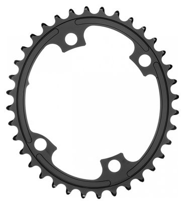 AbsoluteBlack Premium Oval Road 110/4 BCD Chainring for Shimano