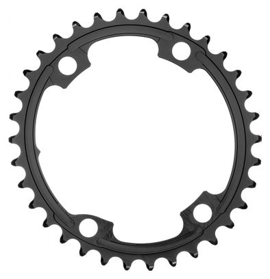 AbsoluteBlack Premium Oval Road 110/4 BCD Chainring for Shimano