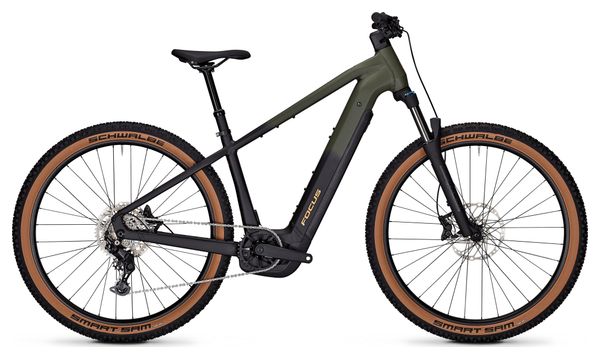 Elektro-Hardtail-Mountainbike Focus Jarifa² 6.7 X Shimano 9V 800Wh Bosch 100Nm 29'' Khaki/Schwarz 2026