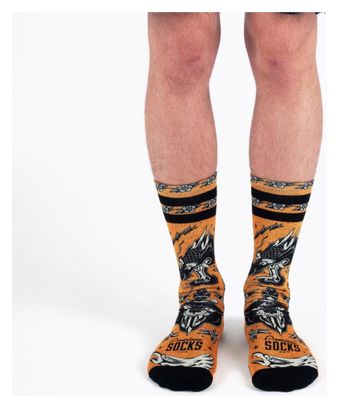 Draco - Chaussettes Graphiques Techniques Coolmax - Cyclisme  Running et Sport