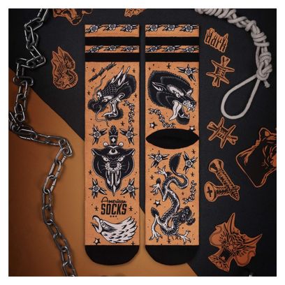 Draco - Chaussettes Graphiques Techniques Coolmax - Cyclisme  Running et Sport