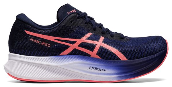 Asics Magic Speed 2 Blue Pink Women's Running Shoes