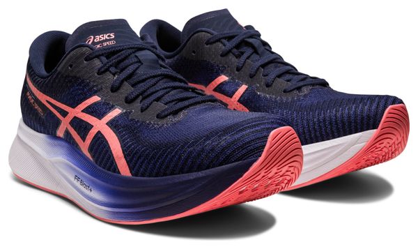 Asics Magic Speed 2 Blue Pink Women's Running Shoes