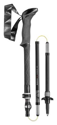 Bastones de senderismo plegables Leki Makalu Fx Carbon Antichoc, negros (110-130 cm)