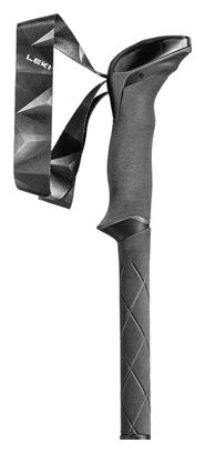 Bastones de senderismo plegables Leki Makalu Fx Carbon Antichoc, negros (110-130 cm)