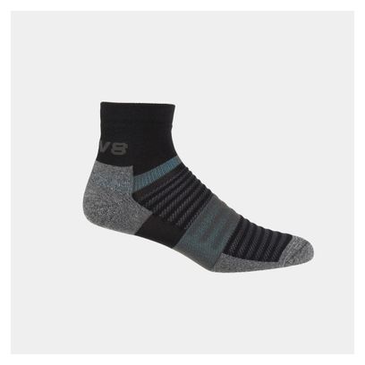 Inov 8 Active Mid Grey/Black socks