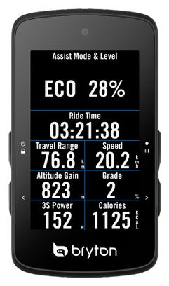BRYTON Compteur GPS Rider 750SE + Radar Gardia R300L