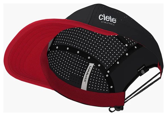 Ciele GOCap SC QA WWM Chicago Cap Negro / Rojo