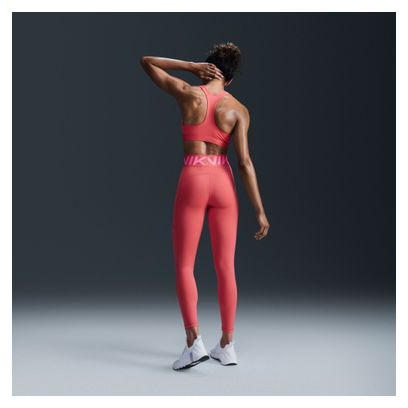 Nike Swoosh Medium Support Rose Damen BH