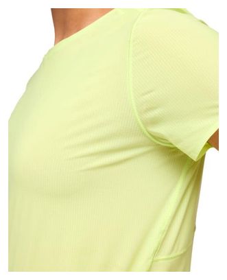 Maglia a maniche corte verde Hoka Airolite Run da donna