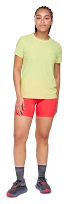 Maglia a maniche corte verde Hoka Airolite Run da donna