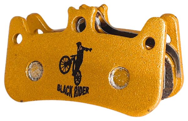 Paires de Plaquettes BLACK RIDER pour Formula CURA 4 Céramique "Progressif"