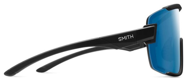 Smith Wildcat Matte Black Goggles - ChromaPop Polarized Blue