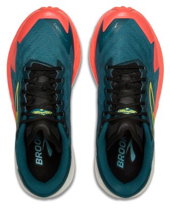 Chaussures Trail Brooks Catamount 4 Bleu/Rouge Homme