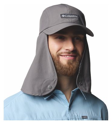 Cappellino con protezione per la nuca Columbia Skien Valley Grigio Unisex