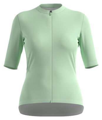 Maillot Vélo Manches Courtes Femme Odlo Essential Vert