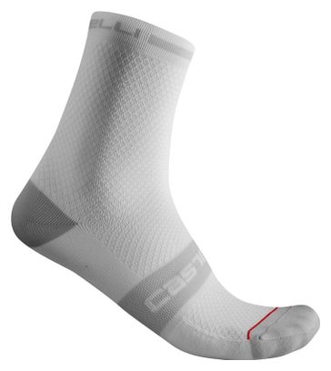 Paar Castelli Superleggera T 12 Socken Weiß