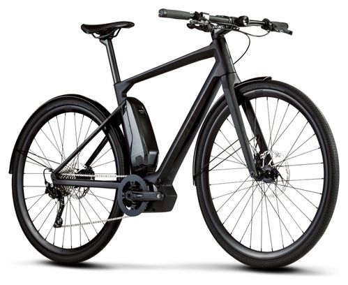 BMC Alpenchallenge AMP City One elektrisches Fitness-City-Fahrrad Shimano Deore 10S 504 Wh 700 mm Carbon Grey 2021