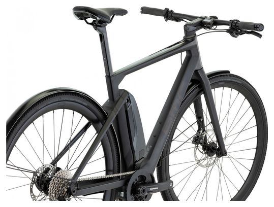 BMC Alpenchallenge AMP City One Electric Fitness City Bike Shimano Deore  10S 504 Wh 700 mm Carbon Grey 2021