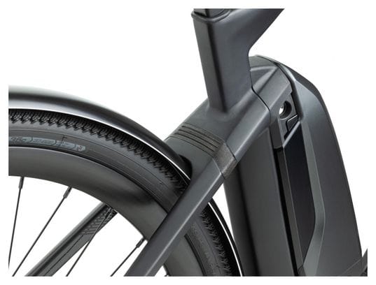 BMC Alpenchallenge AMP City One elektrisches Fitness-City-Fahrrad Shimano Deore 10S 504 Wh 700 mm Carbon Grey 2021
