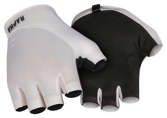 Guanti corti unisex Rapha Pro Team Bianco