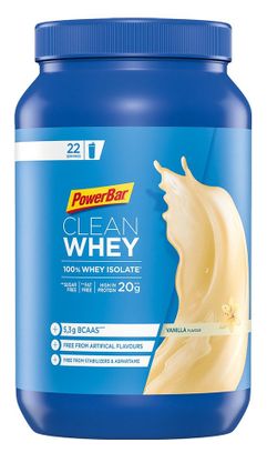 PowerBar Clean Whey 100% Whey Isolate Protein Powder Vanilla 570 g