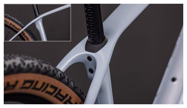 Cube Reaction C:62 Race Hardtail MTB Shimano Deore/Deore XT Di2 12S 29'' Fogg Gris 2026
