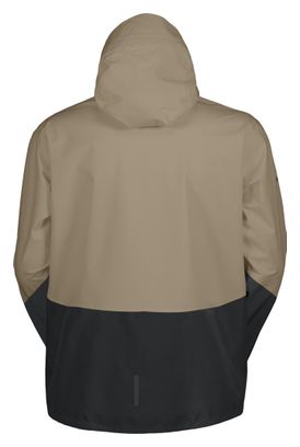 Waterdichte herenjas Scott Explorair Light 2.5L Beige/Zwart