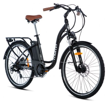 Moma Bikes Bicicleta Electrica 'E26.2', Aluminio, SHIMANO 7V, Frenos de Disco Hydraulicos Bat. Ion Lithium 36V 16Ah