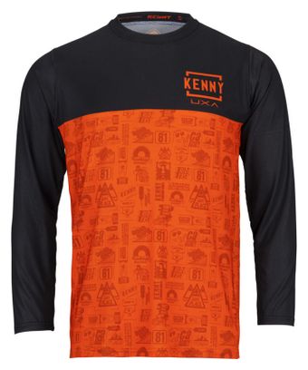 Kenny Charger Long Sleeve Jersey Orange / Black