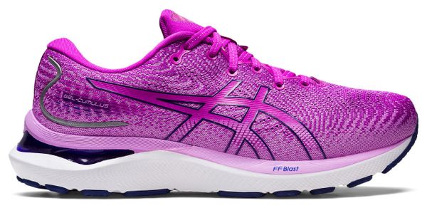 Zapatillas de running Asics Gel Cumulus 24 para mujer en color púrpura